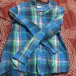 Green Blue White And Black Polo